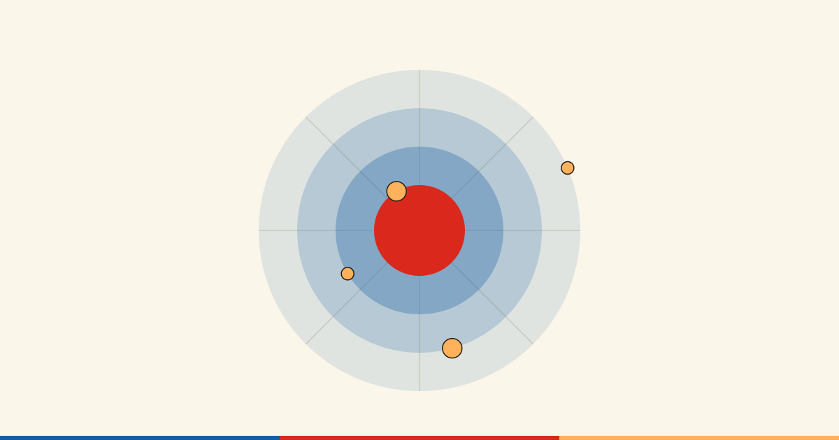 Illustration abstraite de couches d'un système d'information passées au diagnostic