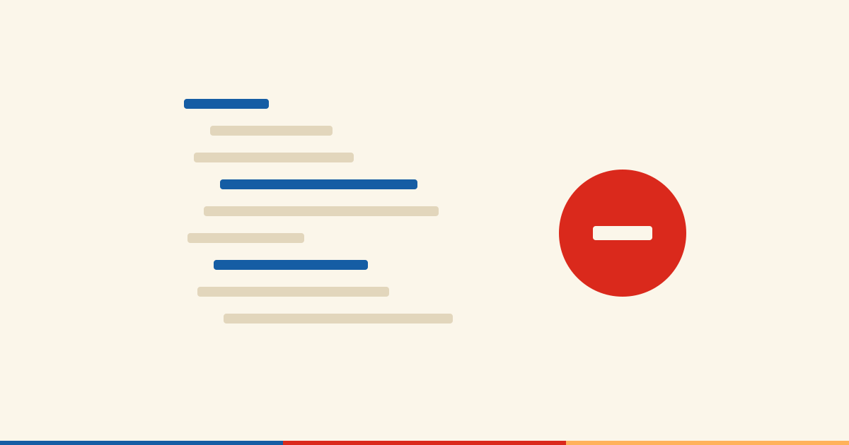 Illustration abstraite d'un code généré sans architecture sous-jacente